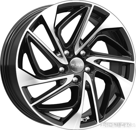 K&K Tucson (КС883) 18x7" 5x114.3мм DIA 60.1мм ET 45мм Алмаз черный от магазина Империя шин