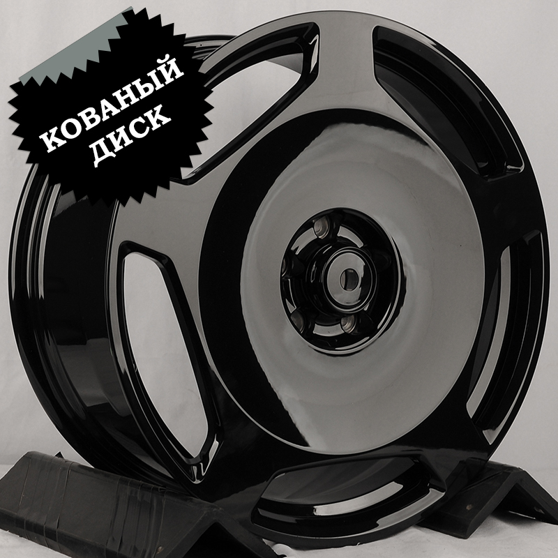 KoKo Kuture 055 20x8.5" 5х112 DIA 66.56мм ET 36мм Gloss Black Diamond от магазина Империя шин