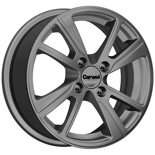 Carwel Легран-gr 14x5.5" 4x98мм DIA 58.5мм ET 35мм GR / Графитовый металлик от магазина Империя шин