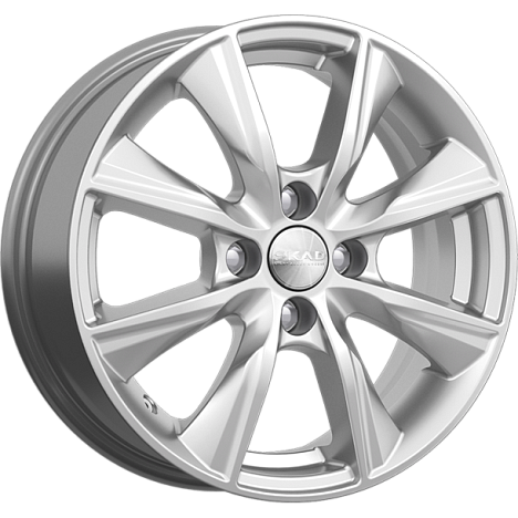 SKAD Порту 15x6" 4x100мм DIA 60.1мм ET 50мм селена / Серебристый от магазина Империя шин