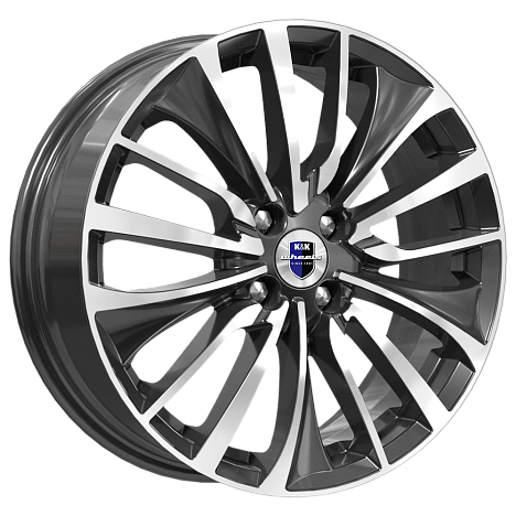 K&K KC905-mb Flanker 17x6.5" 4x100мм DIA 60.1мм ET 43мм алмаз чёрный / Чёрный с алмазной проточкой