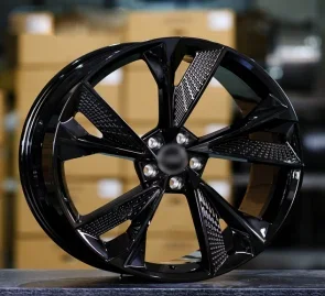 21" 5*112 9,0 ET30 66.5 TS-301 Gloss Black от магазина Империя шин