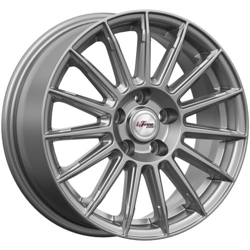 iFree KC1052-hw Азур 16x6.5" 5x114,3мм DIA 66.1мм ET 40мм Хай вэй / Графитовый от магазина Империя шин