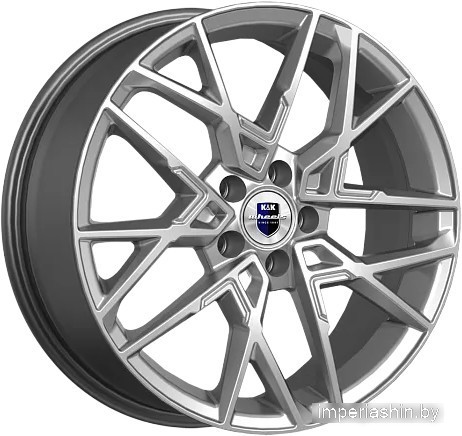 K&K Вудроф (КС1044) 18x7" 5x115мм DIA 70.2мм ET 43мм дарк платинум