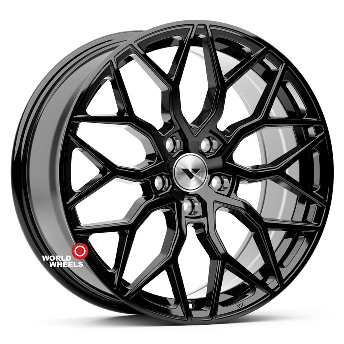 HFT 611 HFT R18 18x8" 5x114.3мм DIA 67.1мм ET 35мм Black (FB) от магазина Империя шин