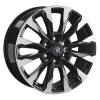Toyota TY403-mb 20x8" 6x139,7мм DIA 95.1мм ET 60мм BKF / Чёрный  глянцевый с проточкой