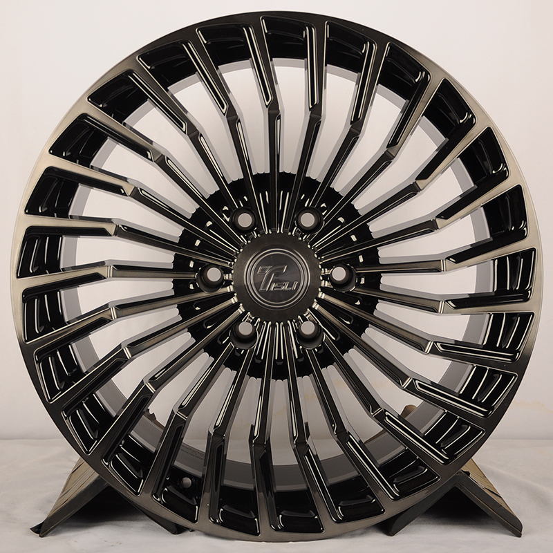 Tisli Spark B 20x9.0" 6x139.7 DIA 106.1мм ET 20мм Black Machined Black Coat от магазина Империя шин