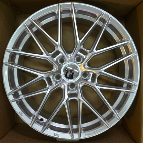 Makstton MST FASTER GT 715 18x8.0" 5x108мм DIA 63.35мм ET 38мм Hyper Silver with Milling от магазина Империя шин