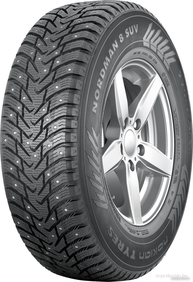 Шины Ikon Tyres Nordman 8 SUV 255/60R18 112T (шипы) — Зимняя сезон в Гомеле