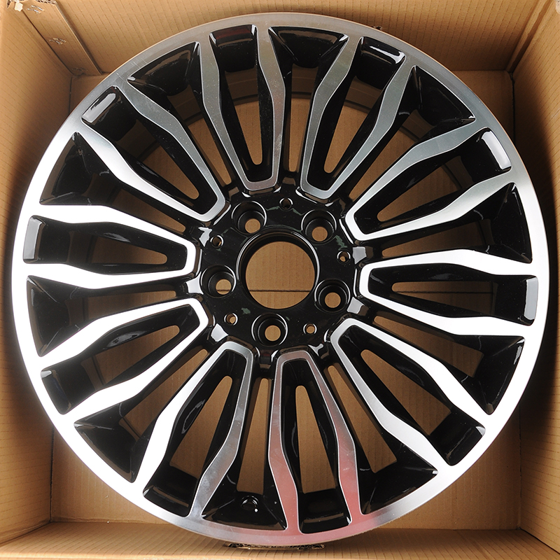 Anzoo H642 18x7.5" 5x112мм DIA 66.6мм ET 52мм Black Machine Face от магазина Империя шин