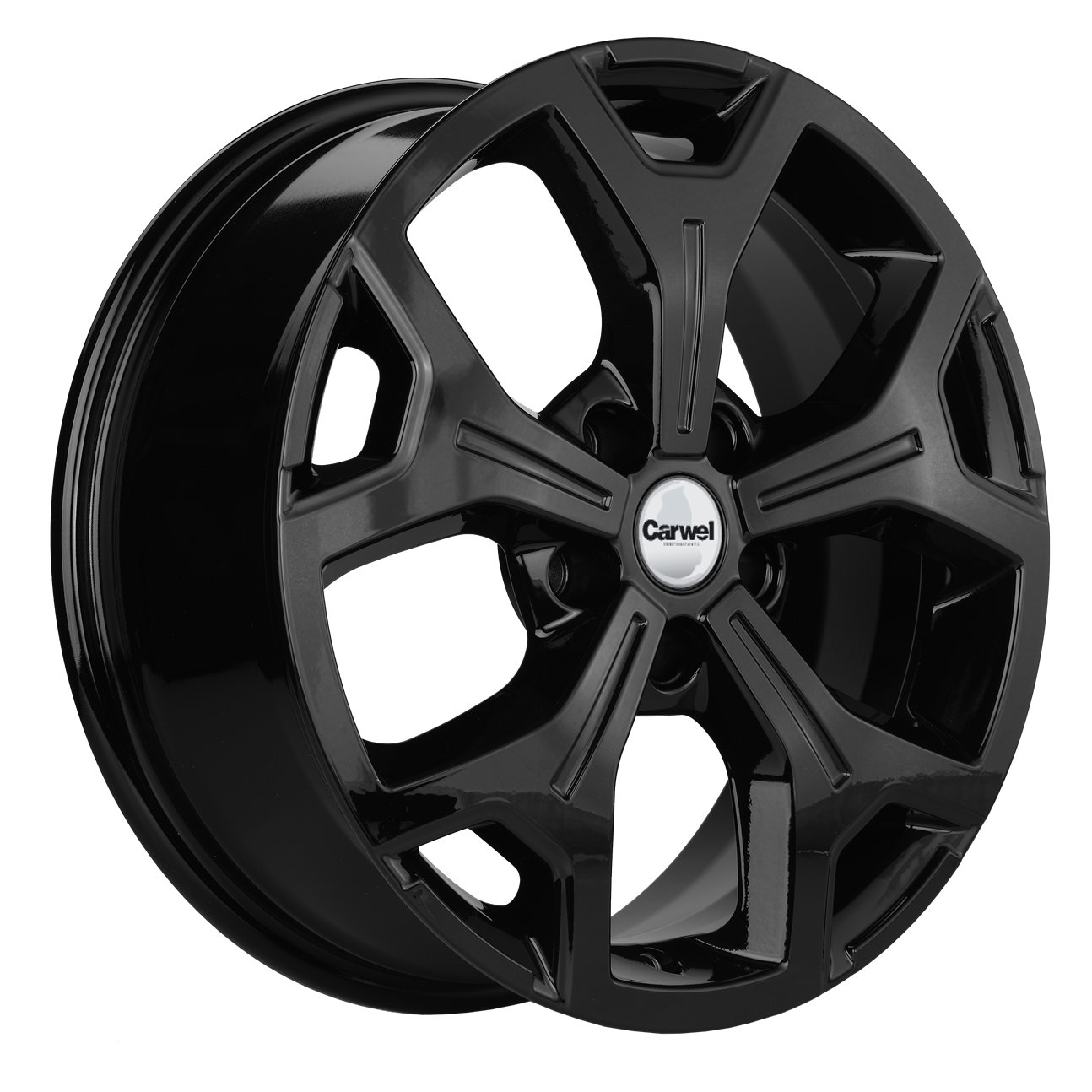 Carwel Талкас-bl 1710 (Haval Jolion) 17x6,5" 5x114,3мм DIA 66,5мм ET 37мм BL / Чёрный от магазина Империя шин