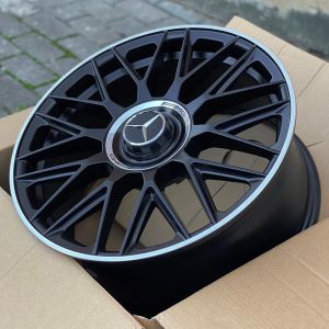 20" 5*112 9.5 ET38 66.45 TS--1118(R) MatteBLipp  алюм. крышка гравир. AMG от магазина Империя шин