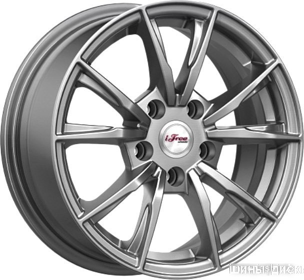 iFree Сион (КС1055) 15x6.5" 5x112мм DIA 57.1мм ET 43мм Хай вэй от магазина Империя шин