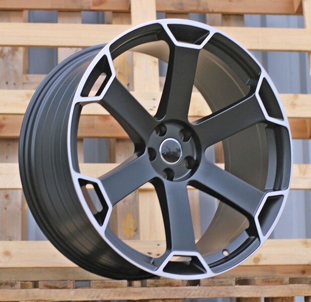 21" 5*112 9.0 ET30 66.5 TS-6149 SATIN BLACK MACHINED LIP от магазина Империя шин
