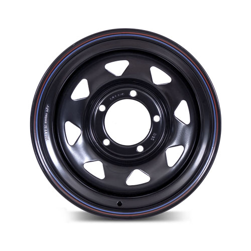 Диск ORW стальной УАЗ 16x7.0/5x139.7 D110 ET-19 Черный матовый №81M