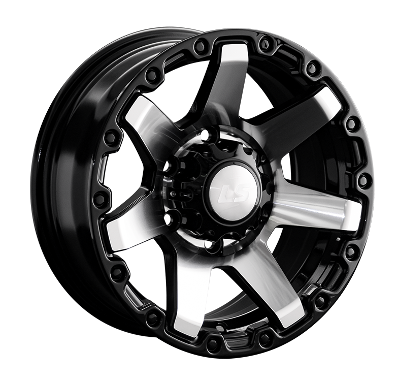 LS LS873 15x7" 6х139.7мм DIA 106.1мм ET 10мм BKF