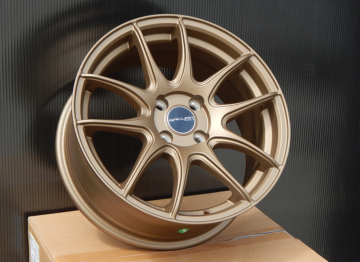 17" 4*100 7.5 ET35 67. TS-0051 MattDarkBrnz от магазина Империя шин