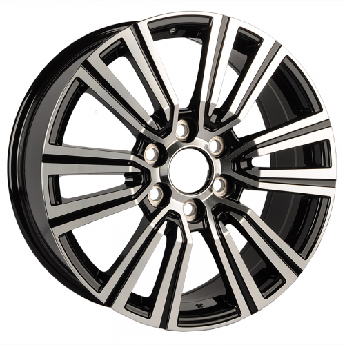 Zumbo Wheels LX32 22x9.0" 5x150мм DIA 110.1мм ET 50мм BKF от магазина Империя шин