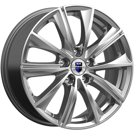 K&K KC896-dpl Арнар 17x7" 5x112мм DIA 66.6мм ET 45мм дарк платинум / Тёмно-графитовый от магазина Империя шин