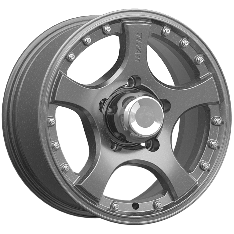 SKAD Титан-gr 16x7" 5x139,7мм DIA 109.7мм ET 20мм графит / Графитовый от магазина Империя шин