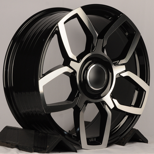Anzoo FBX186-20 20x8.5" 5x120мм D62.5 ET 40мм Black Machine Face