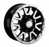 LS LS1288 15x7" 6х139.7мм DIA 106.1мм ET 10мм BKF