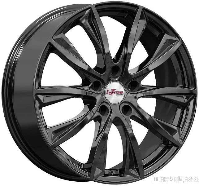 iFree Кazaнтип 18x7.5" 5x115мм DIA 70.2мм ET 44мм BK от магазина Империя шин