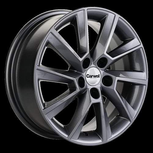 Carwel Иманта-gr 1604 (Prius) 16x6" 5x100мм DIA 54.1мм ET 40мм GRT / Графитовый