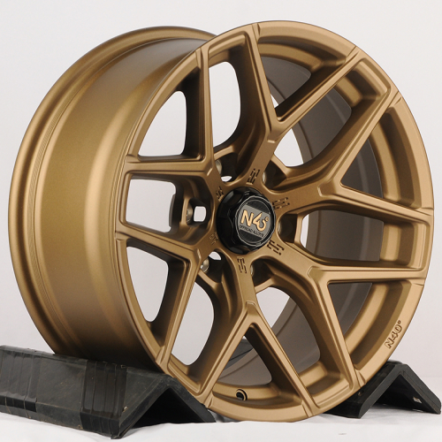Makstton N40-FF-FK07RK 20x10.0" 6x139.7 D100.1 ET-25 Matte Bronze