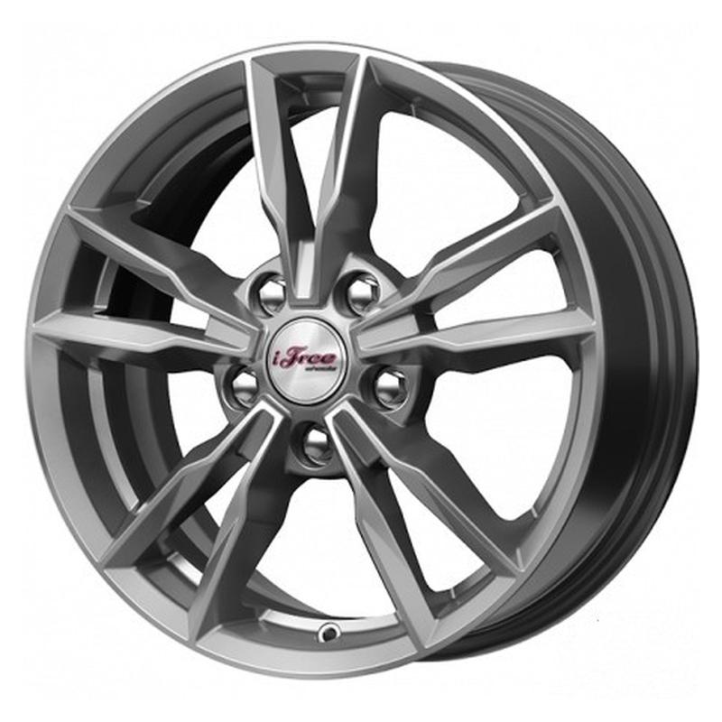 iFree KC865-hw Икигай 16x6.5" 5x108мм DIA 63.35мм ET 50мм Хай вэй / Графитовый от магазина Империя шин