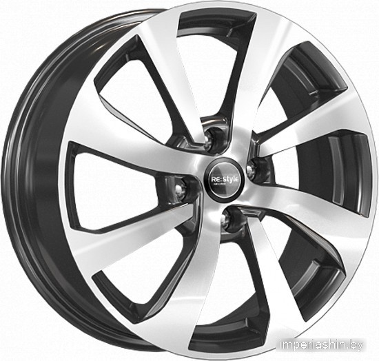 K&K КС893 16x6" 4x100мм DIA 54.1мм ET 49мм Алмаз черный от магазина Империя шин