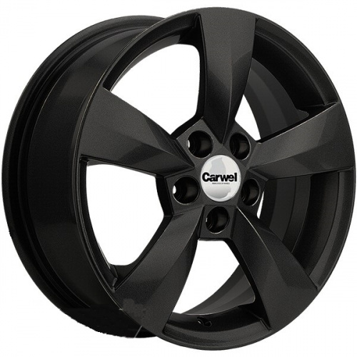 Carwel Кета-bl 1504 (Rapid) 15x6" 5x100мм DIA 57.1мм ET 38мм BL / Чёрный от магазина Империя шин