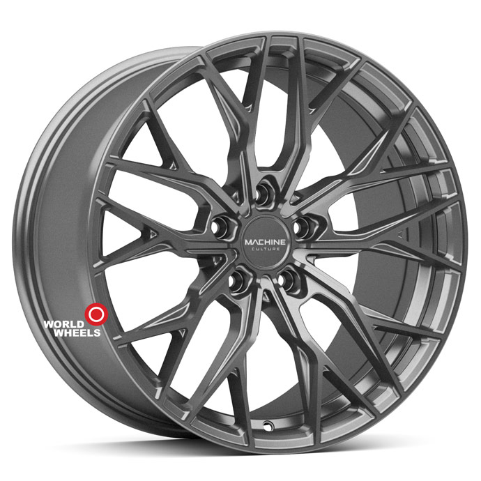 Machine Culture FF 204 R19 19x9.5" 5x120мм DIA 72.6мм ET 40мм Matt Gunmetal (MGM) от магазина Империя шин