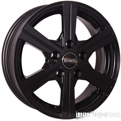 TechLine 544 15x6" 5x114.3мм DIA 67.1мм ET 38мм BL от магазина Империя шин