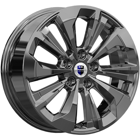 K&K KC936-kv Авиор 17x7" 5x108мм DIA 63.35мм ET 50мм кварц / Тёмно-серый глянцевый от магазина Империя шин