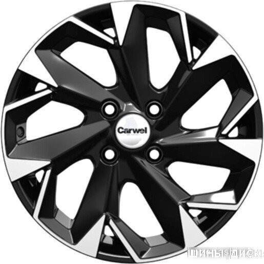 Carwel Ильмень 1508 15x6" 4x100мм DIA 60.1мм ET 50мм ABT от магазина Империя шин