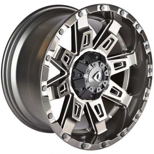 Powcan BK5261 20x9.0" 12x135 139.7 DIA 106.1мм ET 15мм GM MIL от магазина Империя шин