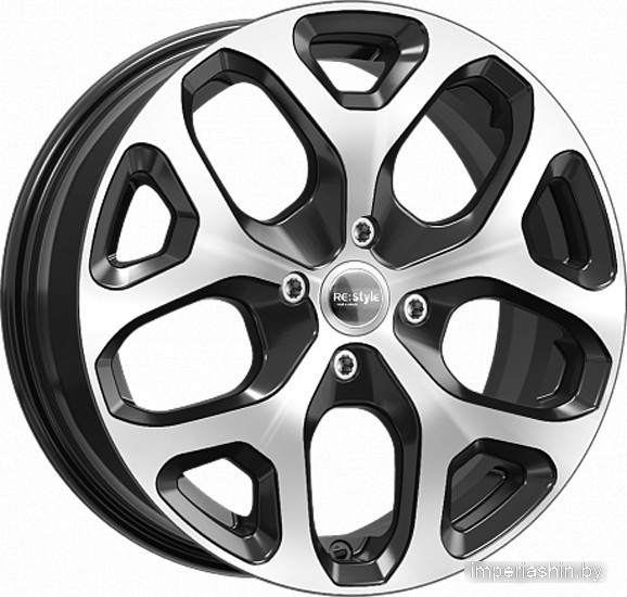 K&K КС869 16x6.5" 4x100мм DIA 60.1мм ET 43мм Алмаз черный