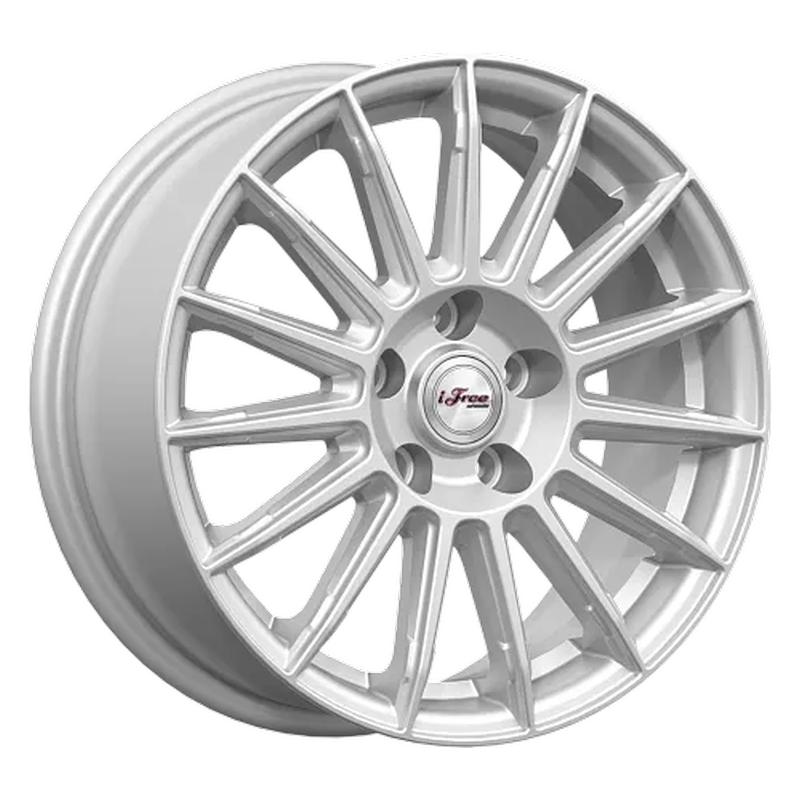 iFree KC1052 Азур 16x6.5" 5x108мм DIA 63.35мм ET 46мм Нео-классик / Серебристый от магазина Империя шин