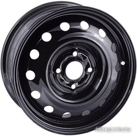 Eurodisk 64A45Z 15x6" 4x100мм DIA 56.6мм ET 45мм Black от магазина Империя шин