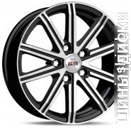 Alcasta M64 17x7" 5x114.3мм DIA 67.1мм ET 47мм BKF от магазина Империя шин