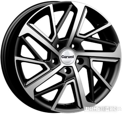 Carwel Мадон 267 17x6.5" 4x100мм DIA 60.1мм ET 43мм AB от магазина Империя шин