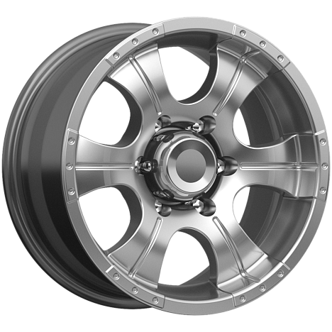 K&K KC473-dpl Байконур 15x7" 5x139,7мм DIA 108.5мм ET 20мм дарк платинум / Тёмно-графитовый от магазина Империя шин