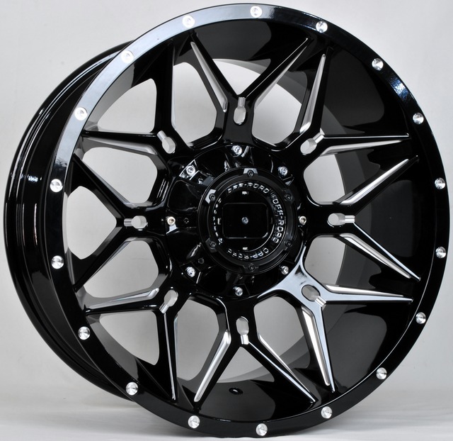 ABWheels ZB-1956 R20 10J 6x139.7 ET-12 DIA110.1 B/MX