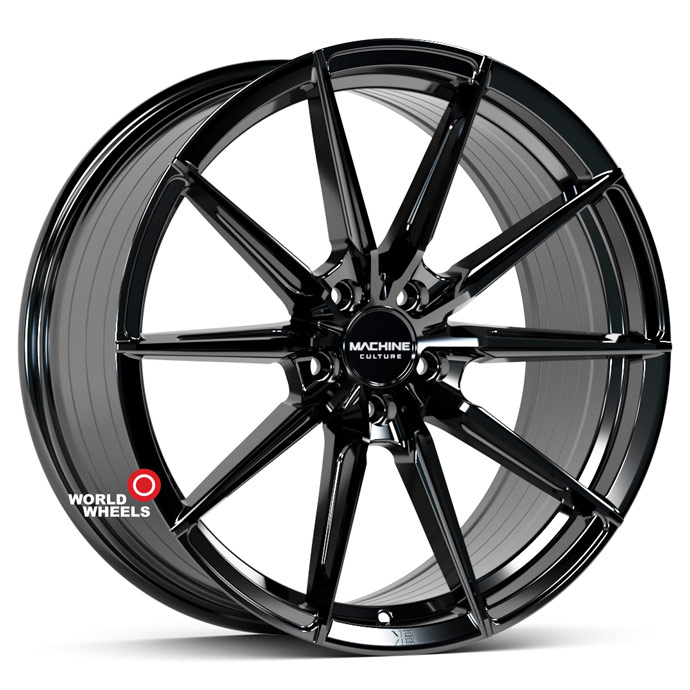 Machine Culture FF 208 R19 19x8.5" 5x114.3мм DIA 67.1мм ET 35мм Black (FB) от магазина Империя шин