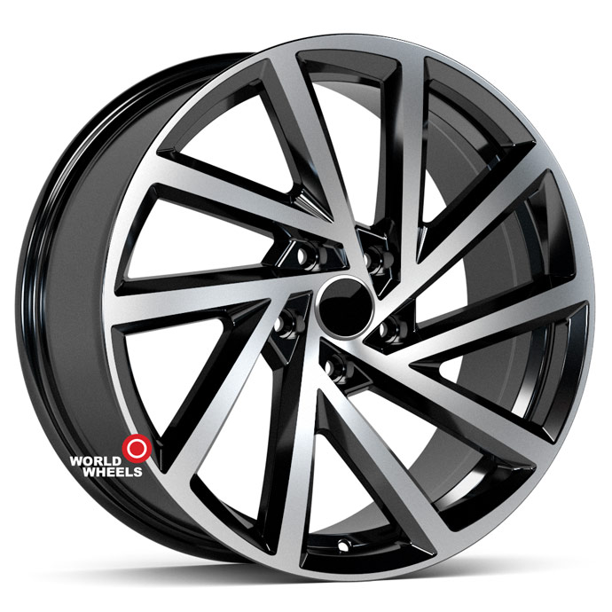KoKo Kuture 352 OEM R16 16x6.5" 5x100мм DIA 57.1мм ET 40мм Black Machined (BP) от магазина Империя шин