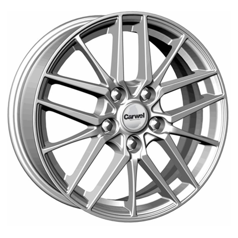 Carwel Лача 16x6.5" 5x108мм DIA 65.1мм ET 40мм SL / Серебристый от магазина Империя шин