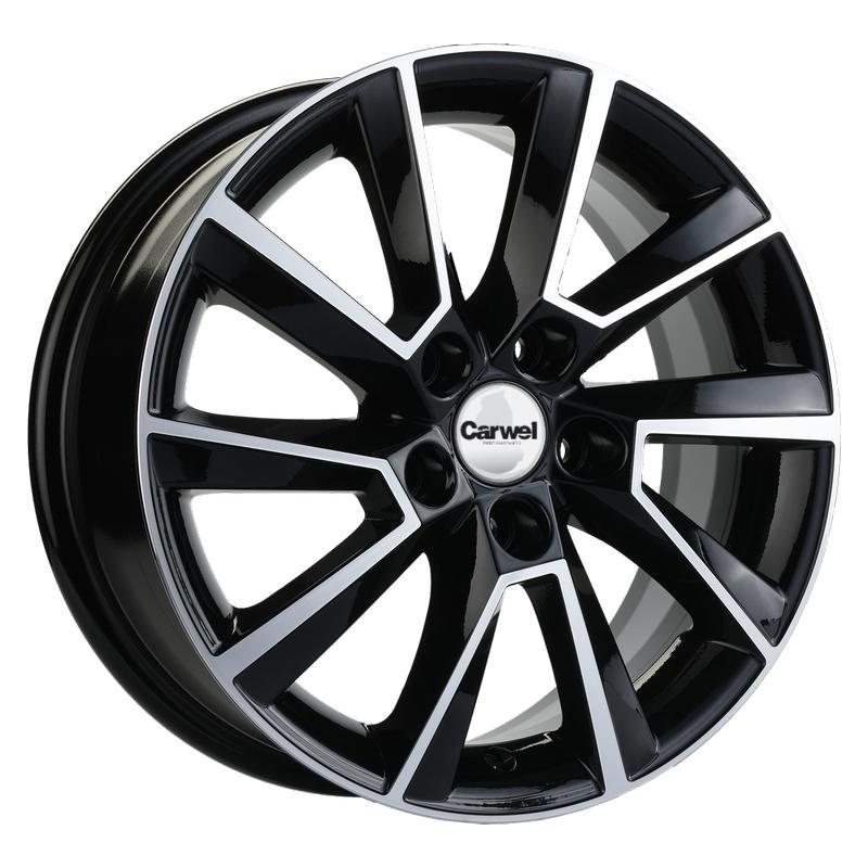 Carwel Иманта-ab 1604 (Rapid) 16x6" 5x100мм DIA 57.1мм ET 38мм ABT / Черный с полировкой