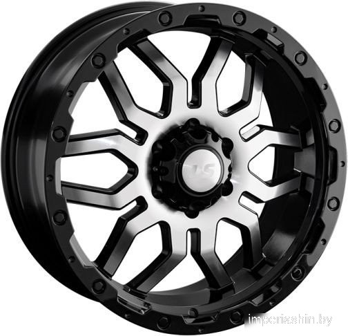 LS LS1285 17x8" 6x139.7мм DIA 110.5мм ET 10мм BKF от магазина Империя шин