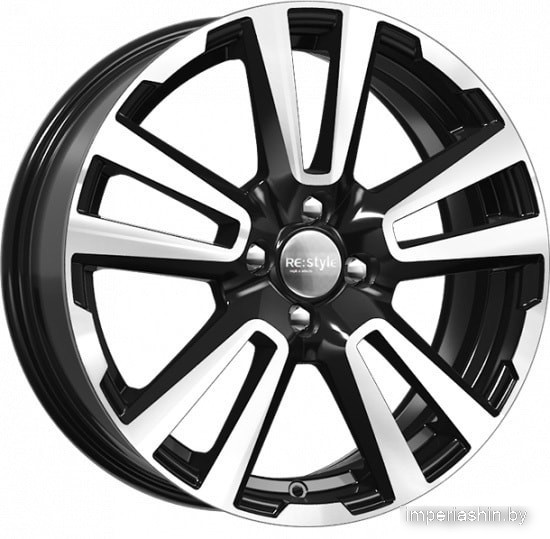K&K Creta (КС874) 17x6.5" 5x114.3мм DIA 67.1мм ET 49мм Алмаз черный от магазина Империя шин